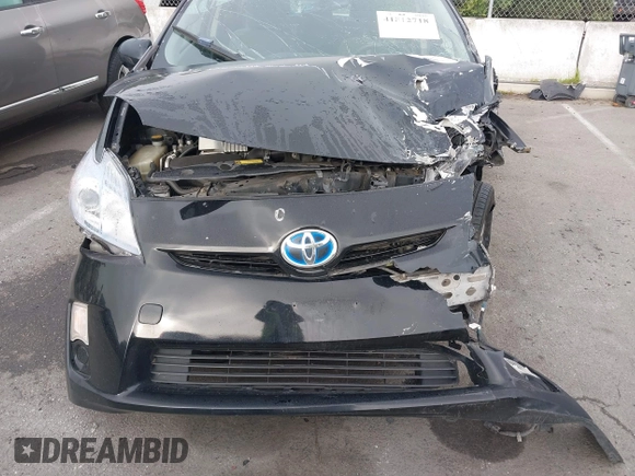 2010 Toyota Prius II with VIN JTDKN3DU7A1286319, listed as a IAAI auction lot 41812718 with 201,982 mi miles. Bid and sale history available at carsss.com. Image 6.