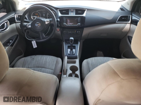 2016 Nissan Sentra S with VIN 3N1AB7AP2GY309135, listed as a Copart auction lot 50953265 with 58,392 mi miles and Salvage Title. Bid and sale history available at carsss.com. Image 8.