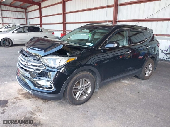 2017 Hyundai Santa Fe Sport 2.4L with VIN 5NMZUDLB9HH031727, listed as a IAAI auction lot 40141535 with 90,163 mi miles. Bid and sale history available at carsss.com. Image 2.