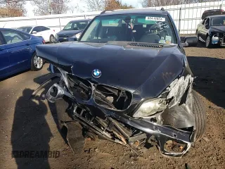 2005 BMW X5 3.0i with VIN 5UXFA13565LY20253, listed as a Copart auction lot 80418664 with 0 mi miles and Salvage Title. Bid and sale history available at carsss.com. Image 12.