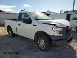 2016 Ford F-150 XL with VIN 1FTMF1C8XGKD25759, listed as a Copart auction lot 82680884 with 123,882 mi miles and Salvage Title. Bid and sale history available at DreamBid. Image 4.