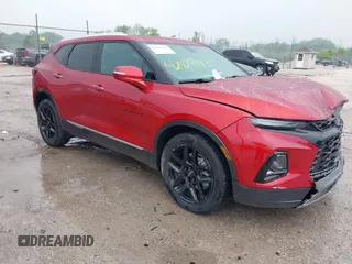 2022 Chevrolet Blazer Premier with VIN 3GNKBLRS8NS139695, listed as a IAAI auction lot 42429943 with 27,748 mi miles and . Bid and sale history available at DreamBid. Image 1.