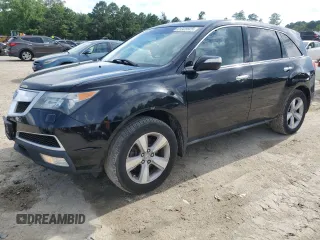 2013 Acura MDX Advance with VIN 2HNYD2H61DH002461, listed as a Copart auction lot 61329525 with 183,048 mi miles and Salvage title. Bid and sale history available at DreamBid. Image 1.