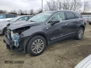 2018 Cadillac XT5 Luxury AWD with VIN 1GYKNDRSXJZ181542, listed as a Copart auction lot 45287945 with 108,347 mi miles and Salvage title. Bid and sale history available at DreamBid. Image 1.