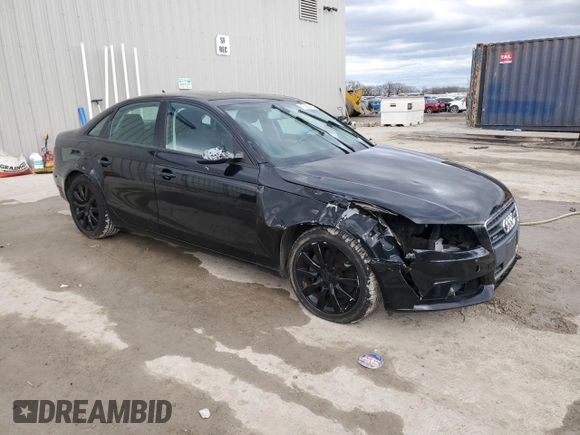 2012 Audi A4 2.0T Premium with VIN WAUBFAFL4CN008606, listed as a Copart auction lot 47236385 with 103,965 mi miles and Clean Title. Bid and sale history available at carsss.com. Image 4.