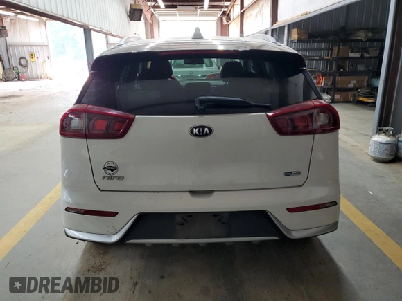 2019 Kia Niro EX with VIN KNDCC3LC1K5264894, listed as a Copart auction lot 62997914 with 127,037 mi miles and Salvage Title. Bid and sale history available at DreamBid. Image 6.