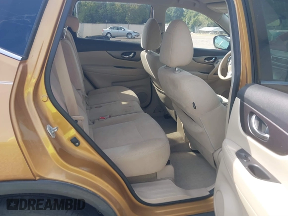2015 Nissan Rogue S with VIN KNMAT2MT5FP503731, listed as a IAAI auction lot 40371238 with 148,022 mi miles and . Bid and sale history available at DreamBid. Image 8.