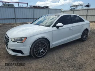 2015 Audi A3 Premium with VIN WAUBFGFF8F1069112, listed as a Copart auction lot 60280155 with 19,136 mi miles and Clean title. Bid and sale history available at DreamBid. Image 1.