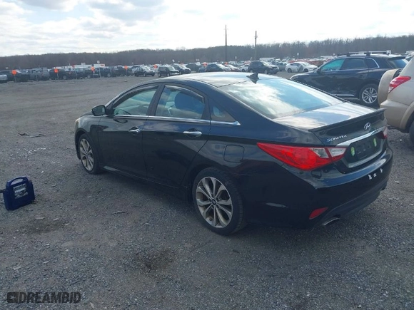 2014 Hyundai Sonata SE with VIN 5NPEC4ACXEH911797, listed as a IAAI auction lot 41901373 with 103,529 mi miles. Bid and sale history available at carsss.com. Image 3.