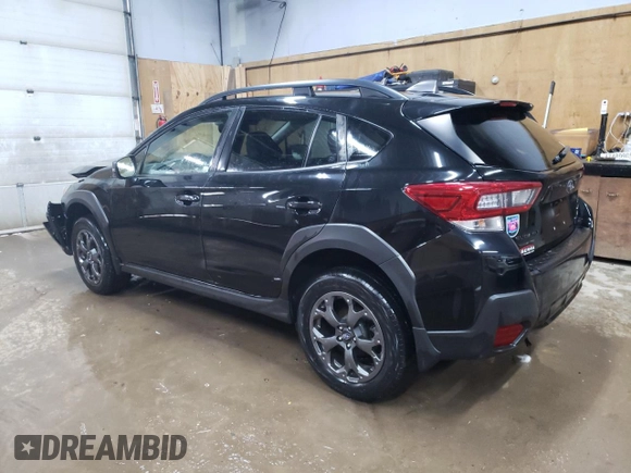 2023 Subaru Crosstrek Sport with VIN JF2GTHRC0PH210421, listed as a Copart auction lot 47908075 with 41,344 mi miles and Salvage Title. Bid and sale history available at carsss.com. Image 2.