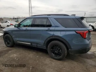 2025 Ford Explorer Active with VIN 1FMUK8DH4SGA39867, listed as a Copart auction lot 46553285 with 5,876 mi miles and Salvage Title. Bid and sale history available at carsss.com. Image 2.