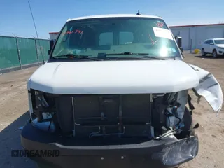 2019 Chevrolet Express Cargo Van with VIN 1GCWGAFG7K1196113, listed as a IAAI auction lot 41961791 with 80,015 mi miles. Bid and sale history available at carsss.com. Image 6.