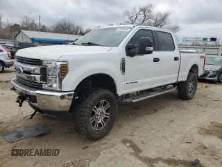 2019 Ford F-250 XL with VIN 1FT7W2BT9KEG85234, listed as a Copart auction lot 84956264 with 52,715 mi miles and Salvage title. Bid and sale history available at DreamBid. Image 1.