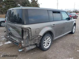 2014 Ford Flex SE with VIN 2FMGK5B84EBD24336, listed as a IAAI auction lot 41395219 with 216,307 mi miles. Bid and sale history available at carsss.com. Image 4.