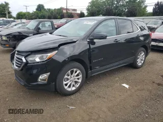 2021 Chevrolet Equinox LT with VIN 3GNAXUEV5ML360585, listed as a Copart auction lot 62407375 with 25,464 mi miles and Non repairable. Bid and sale history available at DreamBid. Image 1.