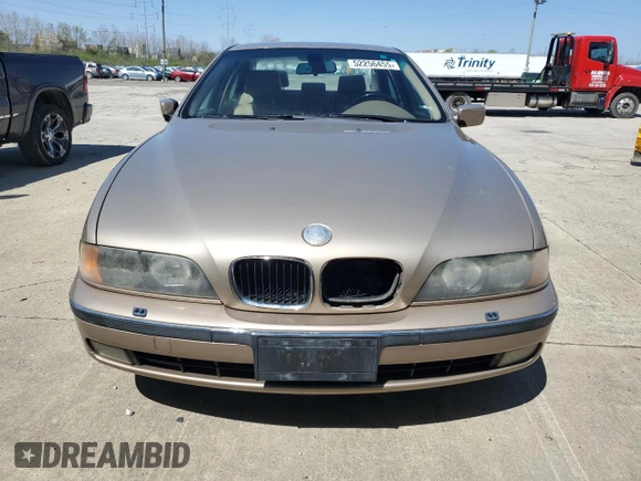2000 BMW 5 Series 528iA with VIN WBADM6340YGU22292, listed as a Copart auction lot 52256455 with 141,316 mi miles and Clean Title. Bid and sale history available at carsss.com. Image 5.