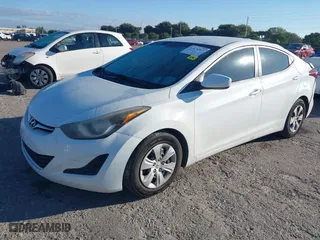 2016 Hyundai Elantra GL with VIN 5NPDH4AE3GH685460, listed as a IAAI auction lot 41674411 with 89,409 mi miles. Bid and sale history available at carsss.com. Image 17.