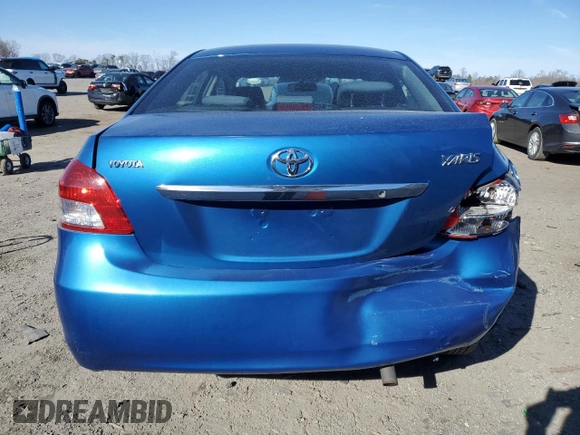 2009 Toyota Yaris with VIN JTDBT903891323833, listed as a Copart auction lot 47460975 with 134,524 mi miles and Salvage Title. Bid and sale history available at DreamBid. Image 6.