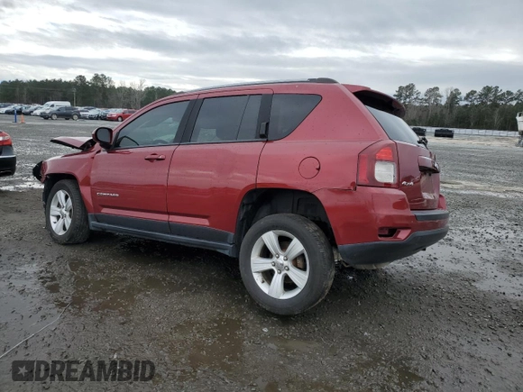 2015 Jeep Compass Latitude with VIN 1C4NJDEB1FD395134, listed as a Copart auction lot 47874035 with 180,985 mi miles and Salvage Title. Bid and sale history available at carsss.com. Image 2.