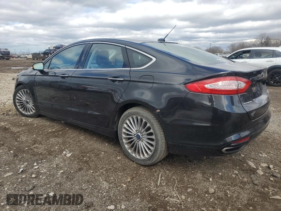 2013 Ford Fusion Titanium with VIN 3FA6P0K90DR158500, listed as a Copart auction lot 52103925 with 188,504 mi miles and Salvage Title. Bid and sale history available at carsss.com. Image 2.