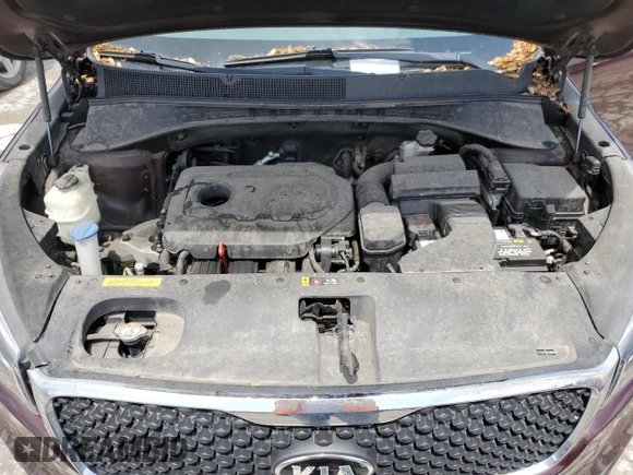 2016 Kia Sorento LX with VIN 5XYPG4A34GG127669, listed as a Copart auction lot 55683195 with 84,277 mi miles and Clean Title. Bid and sale history available at carsss.com. Image 11.