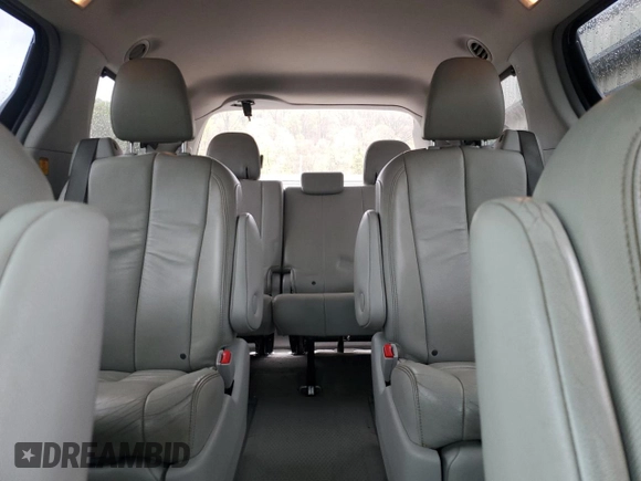 2013 Toyota Sienna XLE with VIN 5TDDK3DC6DS059378, listed as a Copart auction lot 54233765 with 225,129 mi miles and Salvage Title. Bid and sale history available at DreamBid. Image 10.