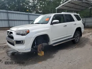 2016 Toyota 4Runner Limited with VIN JTEBU5JR4G5281347, listed as a Copart auction lot 58695365 with 91,312 mi miles and Salvage title. Bid and sale history available at DreamBid. Image 1.
