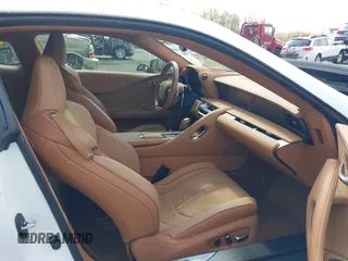 2021 Lexus LC with VIN JTHBP5AY0MA008376, listed as a IAAI auction lot 42016674 with 37,760 mi miles. Bid and sale history available at carsss.com. Image 5.