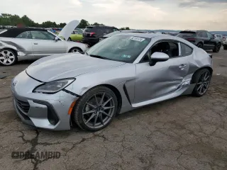 2022 Subaru BRZ Limited with VIN JF1ZDBF1XN8701571, listed as a Copart auction lot 62730124 with 21,886 mi miles and Salvage Title. Bid and sale history available at carsss.com. Image 1.