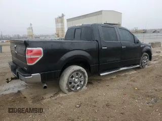 2012 Ford F-150 XL with VIN 1FTEW1CM5CFC97065, listed as a Copart auction lot 86583344 with 147,583 mi miles and Salvage Title. Bid and sale history available at carsss.com. Image 3.