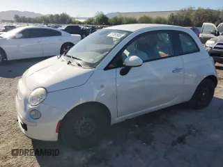 2015 FIAT 500 Pop z VIN 3C3CFFAR9FT624147, wystawiony jako Copart lot #57301905 z przebiegiem 96 286 mil mil oraz Szkoda całkowita • Salvage title. Historia ofert i sprzedaży dostępna na DreamBid. Obrazek 1.