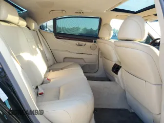 2015 Lexus LS 460 L with VIN JTHGL1EF9F5053850, listed as a Copart auction lot 69187144 with 111,791 mi miles and Salvage title. Bid and sale history available at DreamBid. Image 10.
