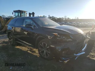 2021 Lexus RX 350L with VIN JTJHZKEA1M2021324, listed as a Copart auction lot 79802474 with 84,221 mi miles and Salvage title. Bid and sale history available at DreamBid. Image 4.
