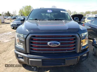 2017 Ford F-150 XL with VIN 1FTFW1EF9HFB24725, listed as a Copart auction lot 56183855 with 196,780 mi miles and Clean title. Bid and sale history available at DreamBid. Image 5.