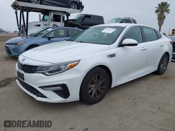 2019 Kia Optima LX with VIN 5XXGT4L35KG324274, listed as a IAAI auction lot 42111177 with 126,494 mi miles. Bid and sale history available at carsss.com. Image 17.