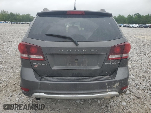 2018 Dodge Journey Crossroad z VIN 3C4PDDGG6JT387266, wystawiony jako Copart lot #58721795 z przebiegiem 122 002 mil mil oraz Szkoda całkowita • Salvage title. Historia ofert i sprzedaży dostępna na DreamBid. Obrazek 6.