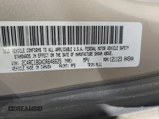 2013 Chrysler Town & Country Touring with VIN 2C4RC1BGXDR646625, listed as a IAAI auction lot 42248297 with 141,943 mi miles and . Bid and sale history available at DreamBid. Image 9.