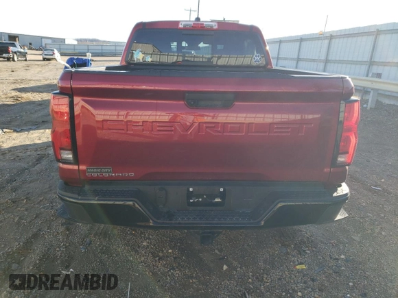 2024 Chevrolet Colorado 4WD Z71 with VIN 1GCPTDEK9R1128882, listed as a Copart auction lot 44118785 with 13,645 mi miles and Salvage Title. Bid and sale history available at carsss.com. Image 6.
