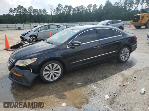2011 Volkswagen CC Sport with VIN WVWMN7AN4BE708375, listed as a Copart auction lot 66636704 with 182,596 mi miles and Salvage Title. Bid and sale history available at DreamBid. Image 1.