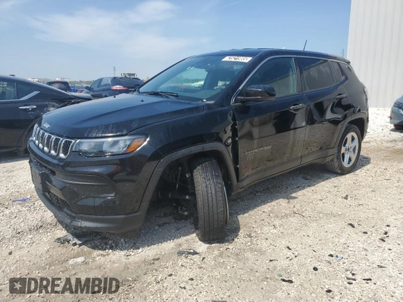 2023 Jeep Compass Sport with VIN 3C4NJDAN3PT513454, listed as a Copart auction lot 62521985 with 55,280 mi miles and Clean title. Bid and sale history available at DreamBid. Image 1.