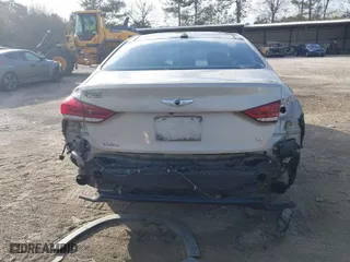 2015 Hyundai Genesis 3.8L with VIN KMHGN4JE6FU080466, listed as a IAAI auction lot 41848723 with 130,740 mi miles. Bid and sale history available at carsss.com. Image 17.
