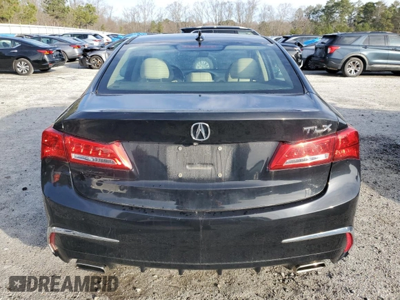 2019 Acura TLX with VIN 19UUB2F36KA003461, listed as a Copart auction lot 86050194 with 161,281 mi miles and Clean Title. Bid and sale history available at carsss.com. Image 6.