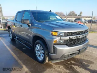 2021 Chevrolet Silverado 1500 Custom with VIN 3GCPWBEK7MG333946, listed as a IAAI auction lot 41379999 with NaN miles. Bid and sale history available at carsss.com. Image 1.