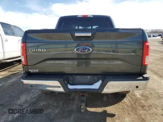 2015 Ford F-150 XLT with VIN 1FTEW1EG7FKD27007, listed as a Copart auction lot 46314205 with 156,171 mi miles and Salvage Title. Bid and sale history available at carsss.com. Image 6.