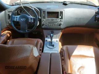 2004 Infiniti FX with VIN JNRAS08W54X224093, listed as a Copart auction lot 54013415 with 195,797 mi miles and Salvage Title. Bid and sale history available at DreamBid. Image 8.