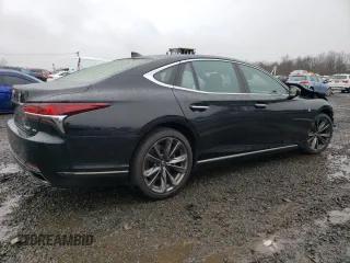 2018 Lexus LS with VIN JTHC51FF0J5002933, listed as a Copart auction lot 78499933 with 100,338 mi miles. Bid and sale history available at carsss.com. Image 3.