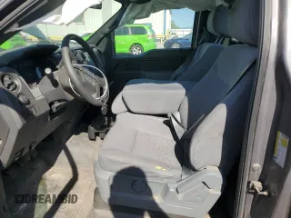 2012 Ford F-150 XL with VIN 1FTMF1CM2CKD06145, listed as a Copart auction lot 52565295 with 57,133 mi miles and Salvage Title. Bid and sale history available at carsss.com. Image 7.