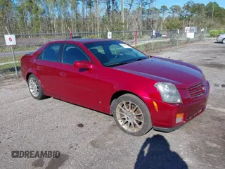 2007 Cadillac CTS with VIN 1G6DP577770162055, listed as a IAAI auction lot 41812185 with 233,681 mi miles. Bid and sale history available at carsss.com. Image 1.