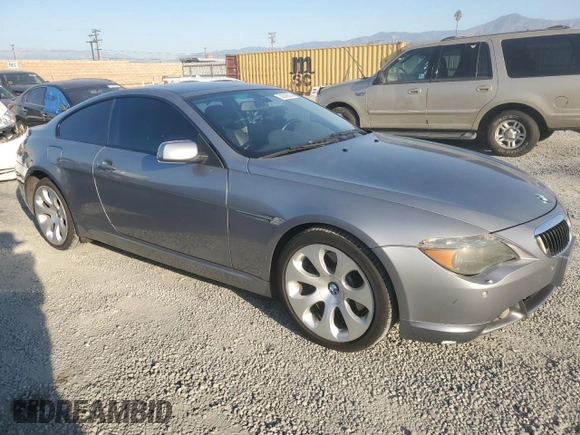 2004 BMW 6 Series 645Ci z VIN WBAEH73434B190924, wystawiony jako Copart lot #74318214 z przebiegiem 121 317 mil mil oraz Czysty tytuł • Clean title. Historia ofert i sprzedaży dostępna na DreamBid. Obrazek 4.