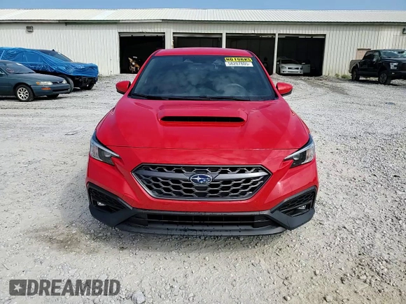 2024 Subaru WRX Premium with VIN JF1VBAH60R9803405, listed as a Copart auction lot 58207805 with 6,132 mi miles and Salvage title. Bid and sale history available at DreamBid. Image 13.